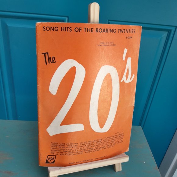 Vintage Sheet Music Book Songs Hits from Roaring 20s Piano Guitar Sing Musical - Picture 12 of 12